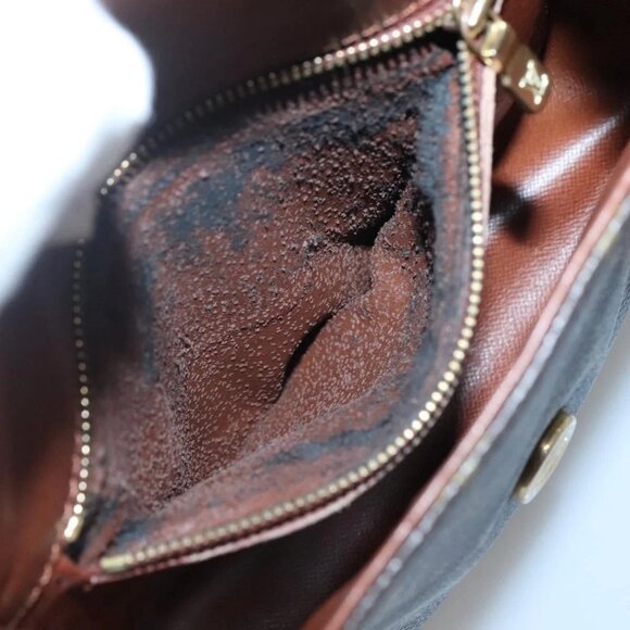 LOUIS VUITTON Monogram Saint Cloud MM Shoulder Bag M51243 LV Auth 132152 - Picture 9 of 16